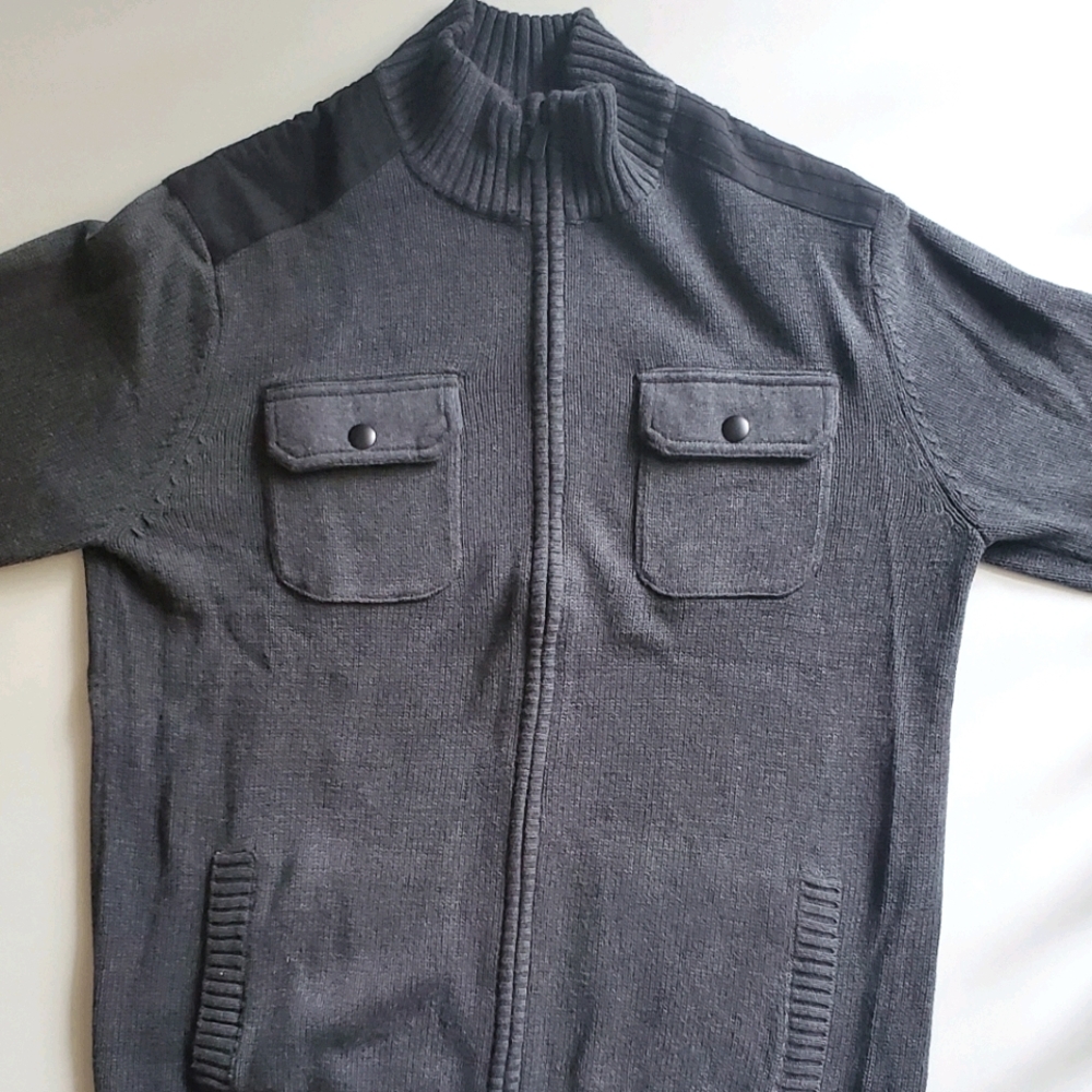 Apt 9 Full Zip Sweater Men's Sz L